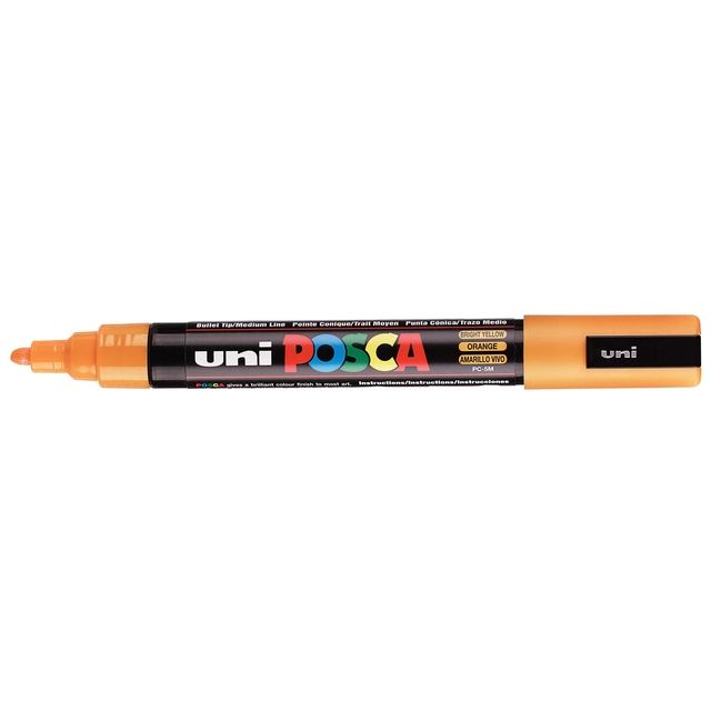 Posca - Marqueur Uni PC5M orange moyen | 6 pièces