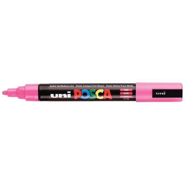 Posca - Verfstift PC5M M roze | 6 stuks