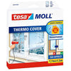 TESA - Windows de moll d'huile d'isolation 1.7x1,5 m transparent | Blister une pièce 1 | 6 morceaux