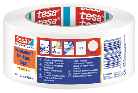 Tesa - Floor marking ® Professional 4169 PV3 50mmx30m white