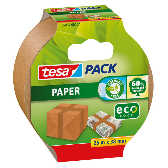 Tesa - Packake Pack Paper Eco 38mm BR | Stück A 1 Roll