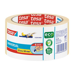 Tesa - Afplake ® Económico 50mmx25m beige