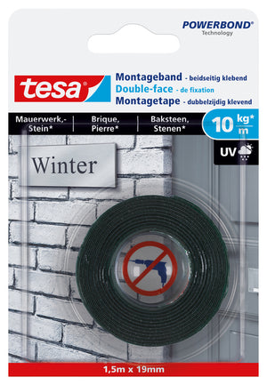 Tesa - Montagee ® Powerbond brick double-sided 1.5mx19mm
