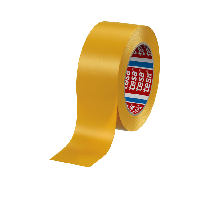 TESA - Flex de marquage au sol 04169 50 mmx33m jaune | Blister un 1 rouleau