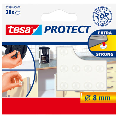 Tesa -  Anti-slip en geluiddempers rnd d 8mm tr 28st