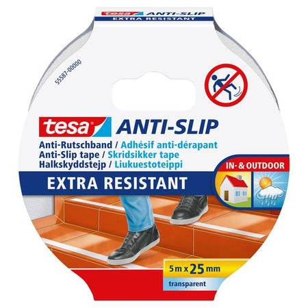 Tesa -  Anti-slip e ® 5mx25mm transparant