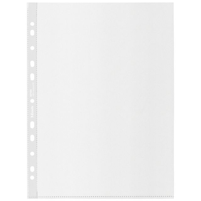 Esselte -  Showtas recycle PP A4 70µ 11-gaats transparant 100 stuks