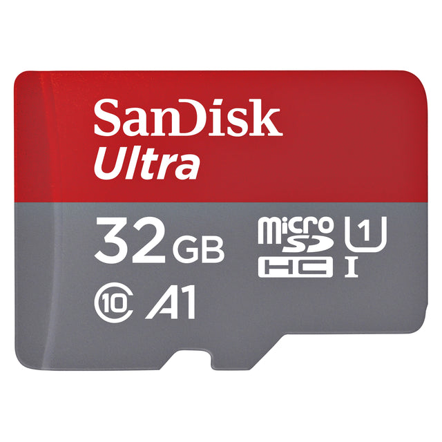 SANDISK - Carte mémoire Micro SDXC Ultra 32 Go 120Mbs | Blister un 1 morceau