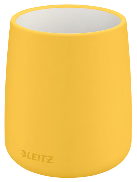 Leitz - Portalápices Cosy amarillo | 12 piezas