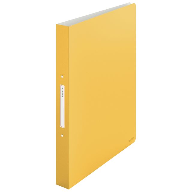 Leitz - Carpeta de anillas Cosy A4 2 anillas Mecanismo tórico 25 mm PP amarillo cálido | 480 piezas