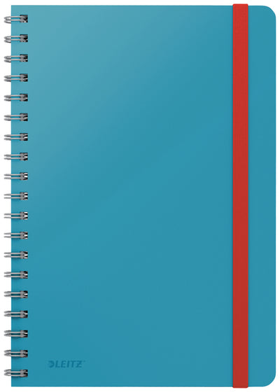 Leitz - Notebook Cosy B5 160 pagine 100gr linea a spirale blu | 510 pezzi