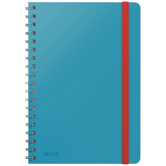 Leitz - Notebook Cosy B5 160 pagine 100gr linea a spirale blu | 510 pezzi