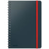 Leitz - Carnet Cosy B5 160 pages 100gr ligne spirale gris