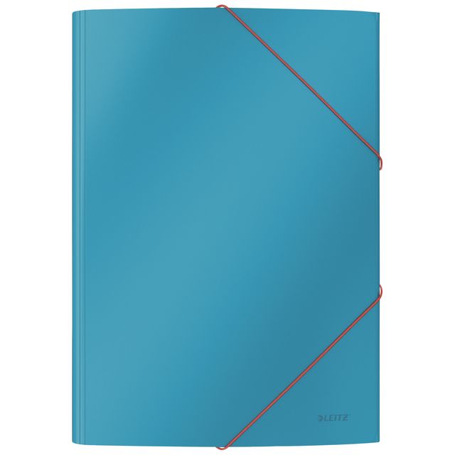 Leitz -  Elastomap  cosy a4 3-kleps blauw | 2880 stuks