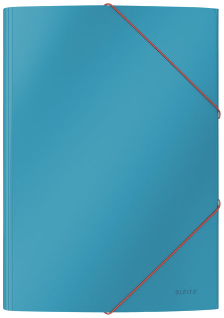 Leitz -  Elastomap  cosy a4 3-kleps blauw | 2880 stuks