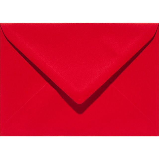 Papicolor - Sobre EA5 156x220mm rojo paquete de 6 piezas