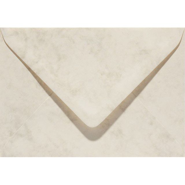 Papicolor - Envelope EA5 156x220mm marble ivory pack of 6 pieces