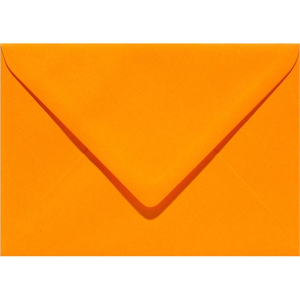 Papicolor - Enveloppe EA5 156x220mm orange pack de 6 pièces