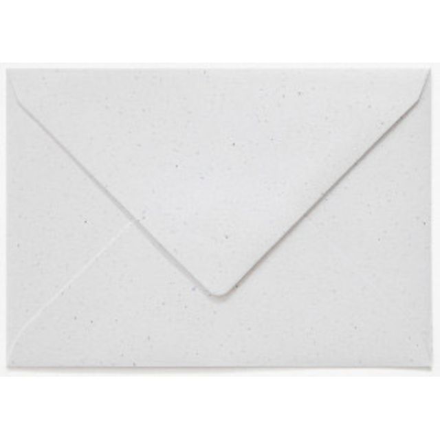Papicolor - Enveloppe EA5 156x220mm kraft recyclé blanc pack de 6 pièces