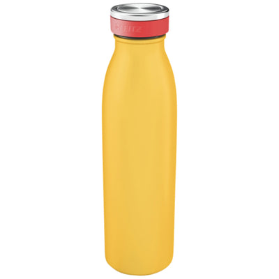 Leitz - Biberón Cosy aislante amarillo cálido 500ml