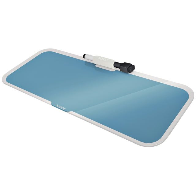 Leitz - Glas desktop pad leitz cosy blauw