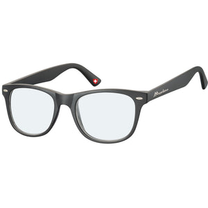 Montana - Reading glasses +3.00 dpt blue light filter black