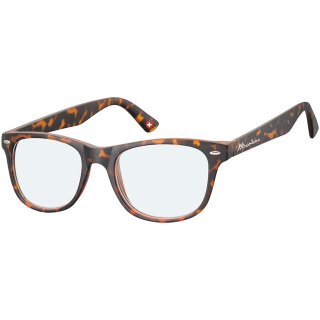 MONTANA - Lunettes Montana + 0,00dtp Turtle de filtre à lumière bleue | 1 pièce