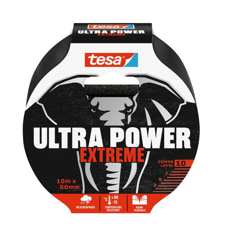 Tesa - Reparación Ultra Power Extreme reparación 10mx50mm negro