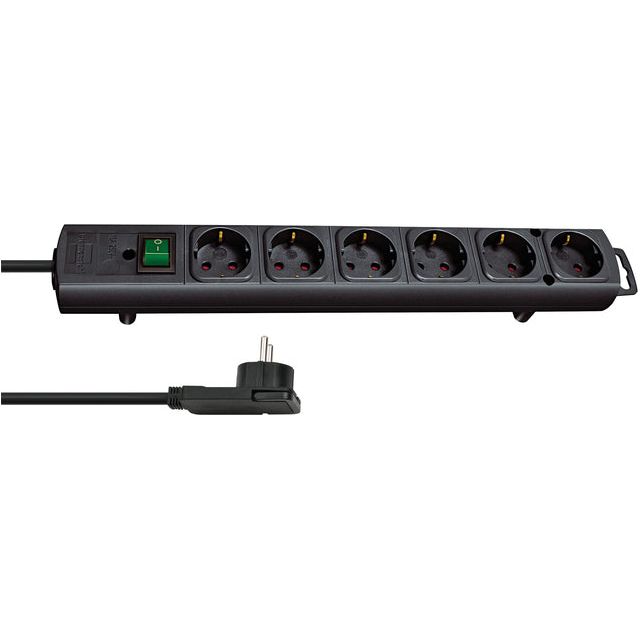 Brennenstuhl - Socket Brennenstuhl Comfort plus 6 -fold | 1 pièce