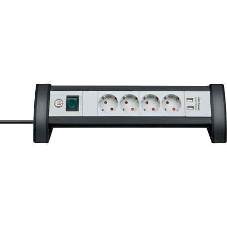 Brennenstuhl -  Stekkerdoos  prem 4vdig 1.8m wt/gs