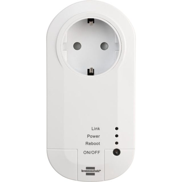 Brennenstuhl - Stekkerdoos WIFI Connect 3600W wit