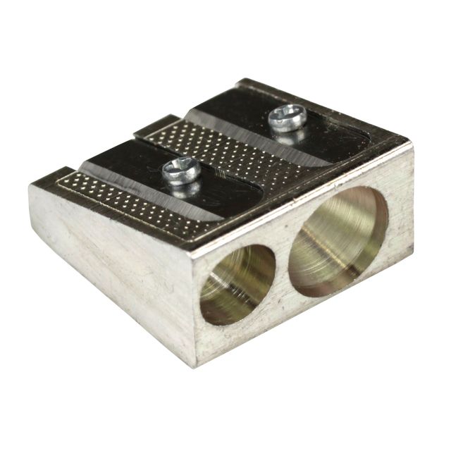 Aristo - Temperamatite in metallo a forma di doppio cono