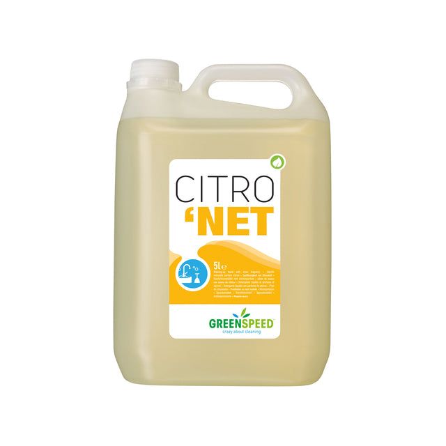 Greenspeed - Citronet handafwasmiddel, flacon van 5 l