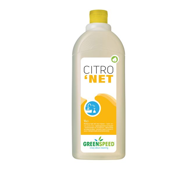 Greenspeed - Citronet dishwashing liquid 1 liter | 12 pieces