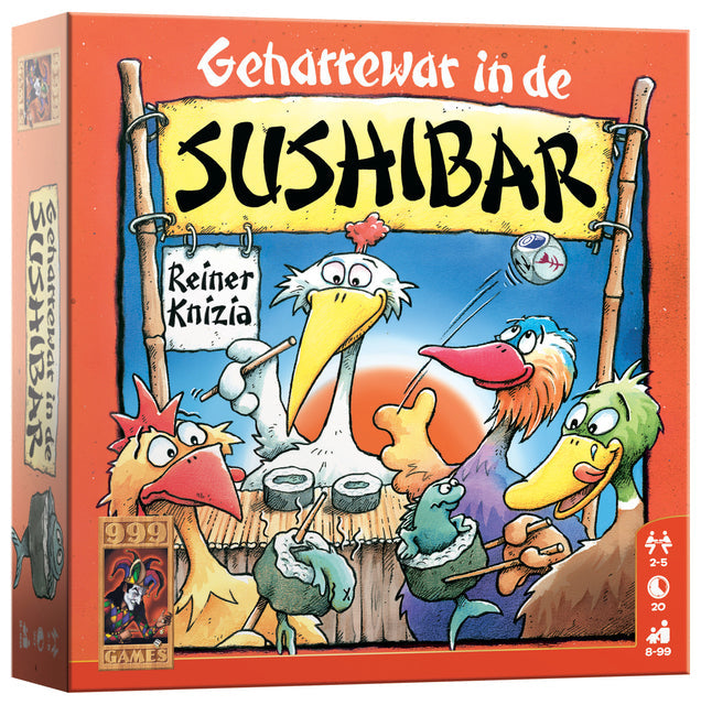 999 matchs - Game Herrewar dans le Sushibar | 12 pièces