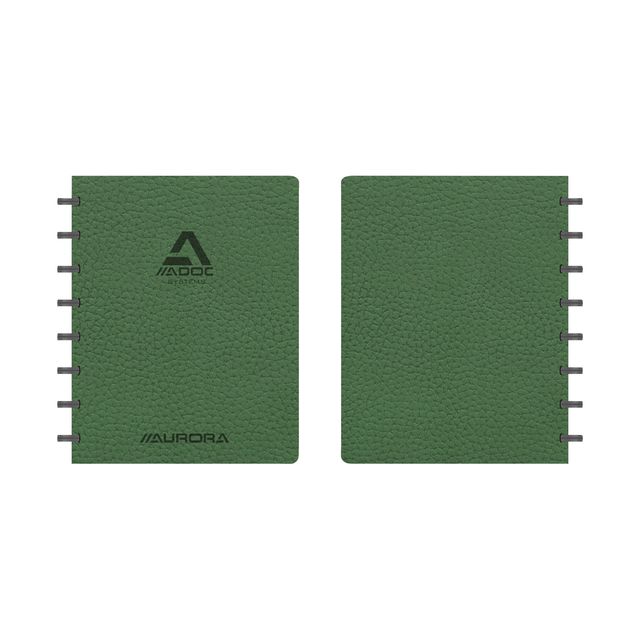 Adoc - Writing Business A5-Linie 144 Seiten 90gr grün