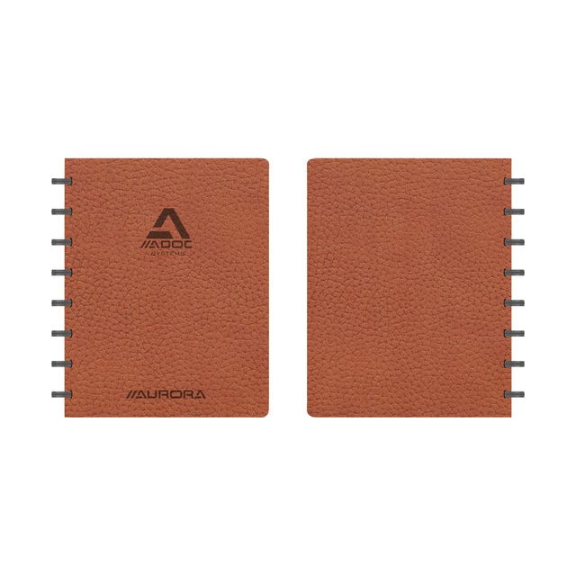 Aurora - Écriture Adoc Business A5 Ligne 144pag 90gr Brown | 1 pièce