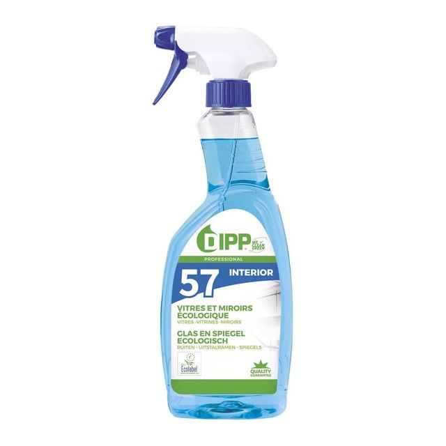 DIPP - Verre et miroir Cleaner Dipp Ecological 750ml | 6 morceaux