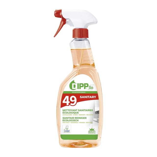 DIPP - Clean sanitaire DIPP écologique 750 ml | Boîte extérieure une pièce 6