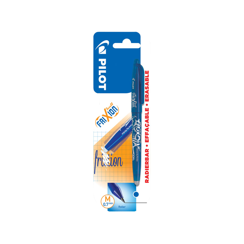 Pilot -  Rollerpen  frixion bl-fr7 m blister blauw