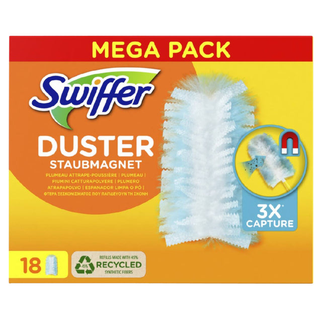 Swiffer - Boîte Duster Navulus avec 18 pièces | Emballez un 18 pièces