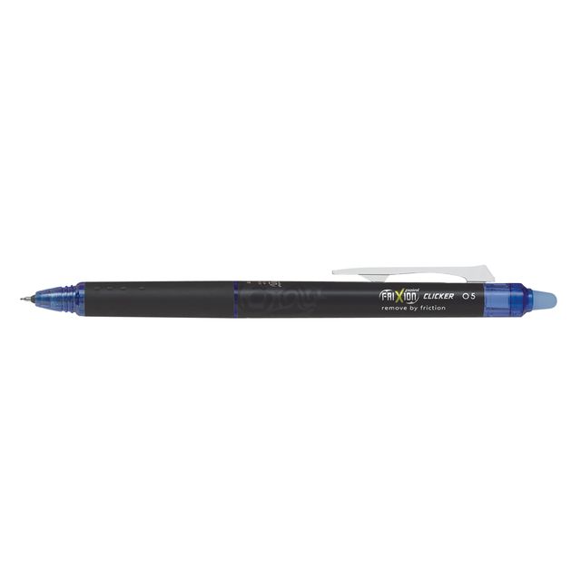 Pilot - Bolígrafo roller friXion Synergy point clicker fino azul | 12 piezas