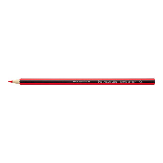 Staedtler - Matita colorata Noris 185 rossa | 12 pezzi