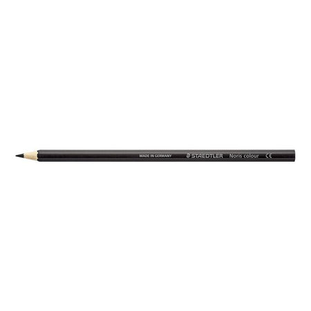 Staedtler - Crayon de couleur Noris 185 noir | 12 pièces