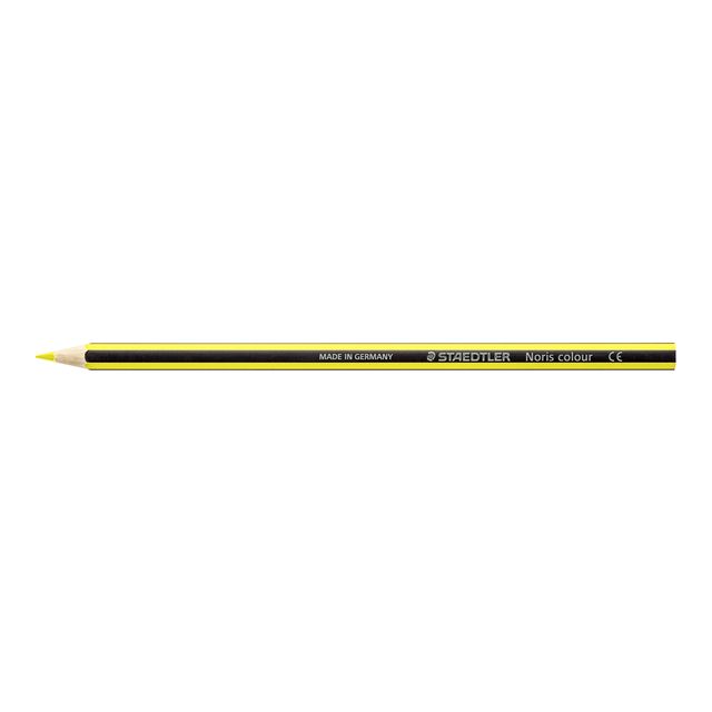 Staedtler - Crayon de couleur Noris 185 jaune clair | 12 pièces