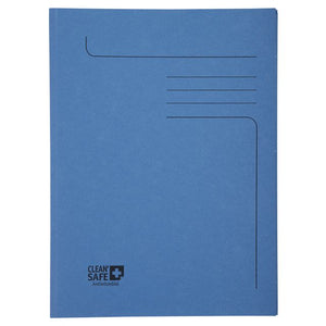 Exacompta -  Dossiermap  cleansafe 2kleppen blauw