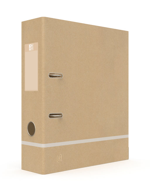 Oxford - Ordinatore A4 cartoncino 80mm naturale/bianco | 10 pezzi