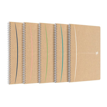 Oxford - Blocco spirale A4 90 fogli linea assortiti | 20 pezzi