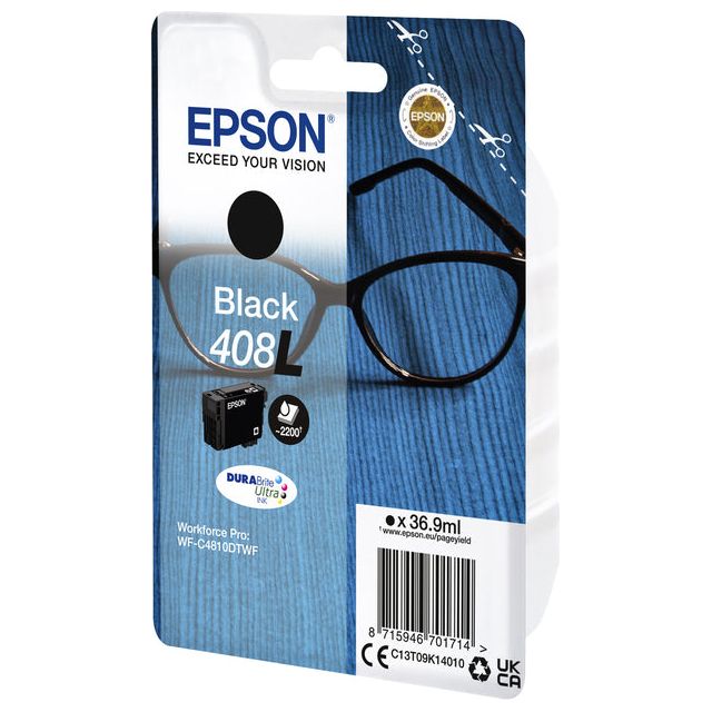 Epson - Inkcartridge Epson T09K140 408L Schwarz | 1 Stück