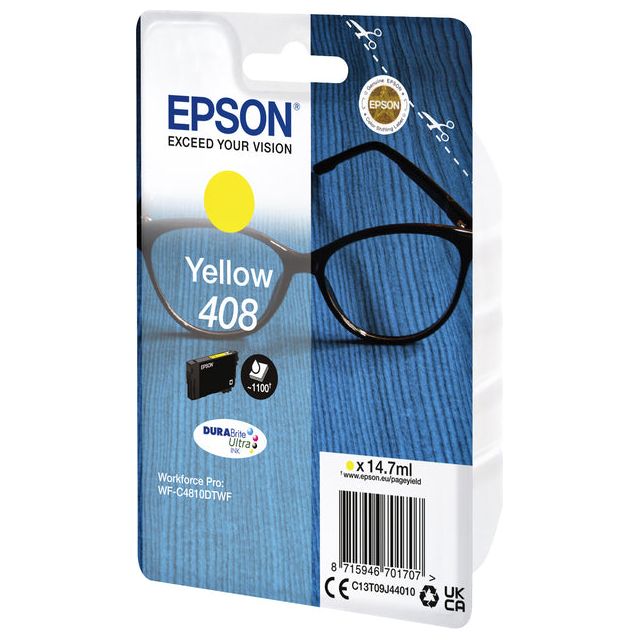 Epson - Inkcartridge Epson T09J440 408 Yellow | 1 Stück